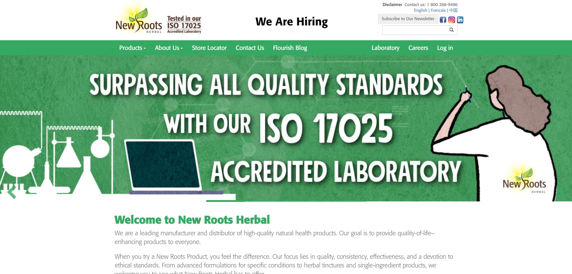 New Roots Herbal inc.